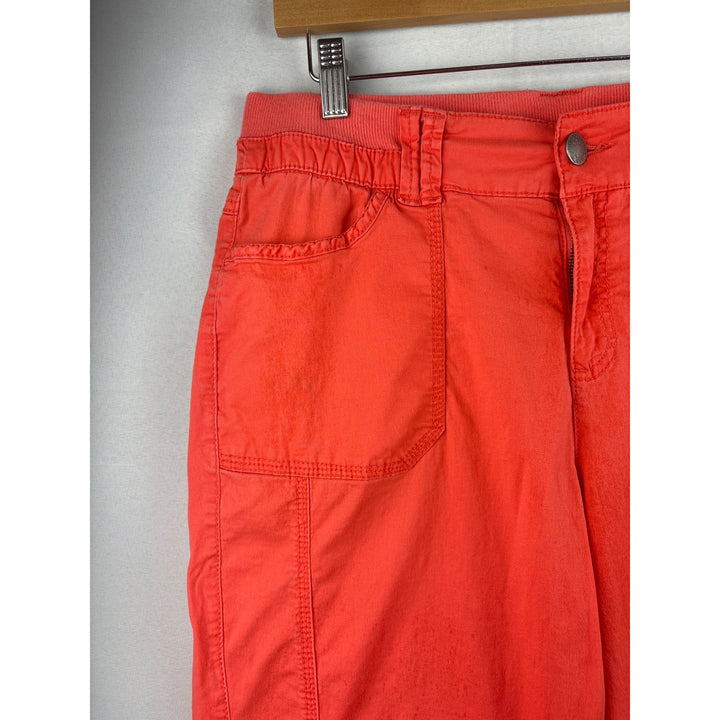 Lane Bryant Womens Size 14 Capri Pants In Coral