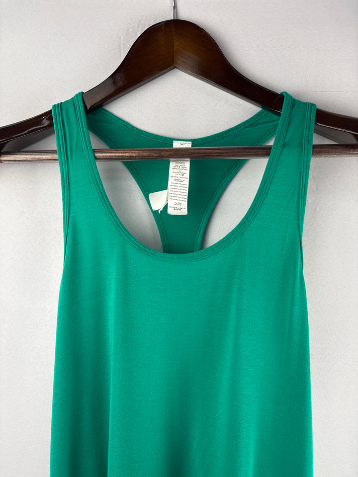 Women’s alo Medium Green Racerback Sports Tank