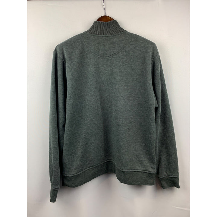Men’s Orvis Gray Sweater with Buttons Size L