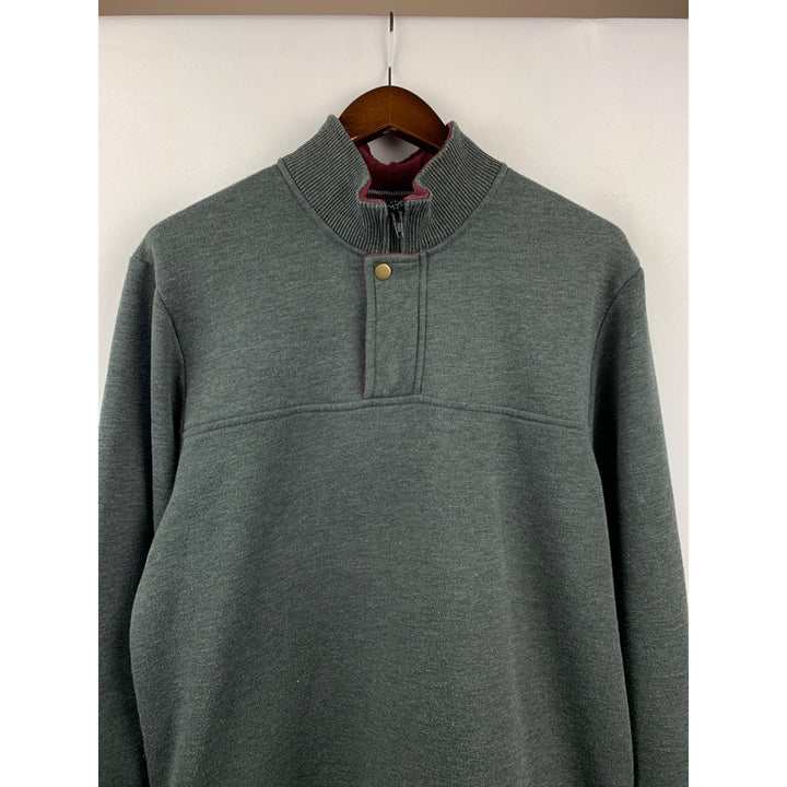 Men’s Orvis Gray Sweater with Buttons Size L