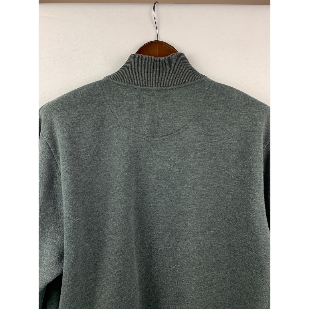 Men’s Orvis Gray Sweater with Buttons Size L