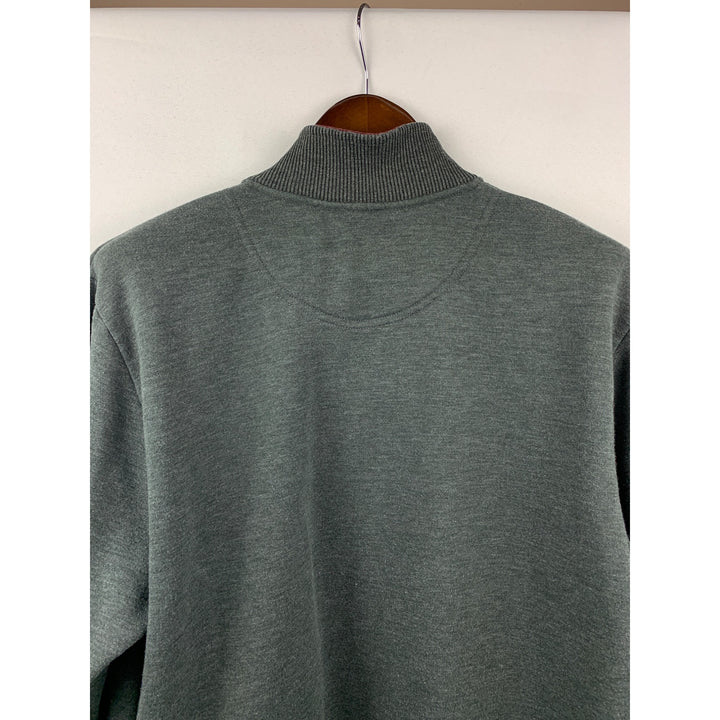 Men’s Orvis Gray Sweater with Buttons Size L