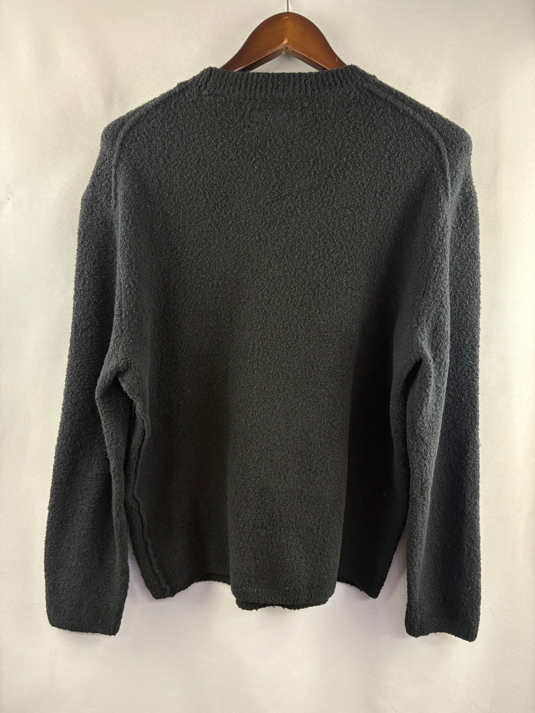 Women’s All Saints Medium Black Knit Crewneck Sweater