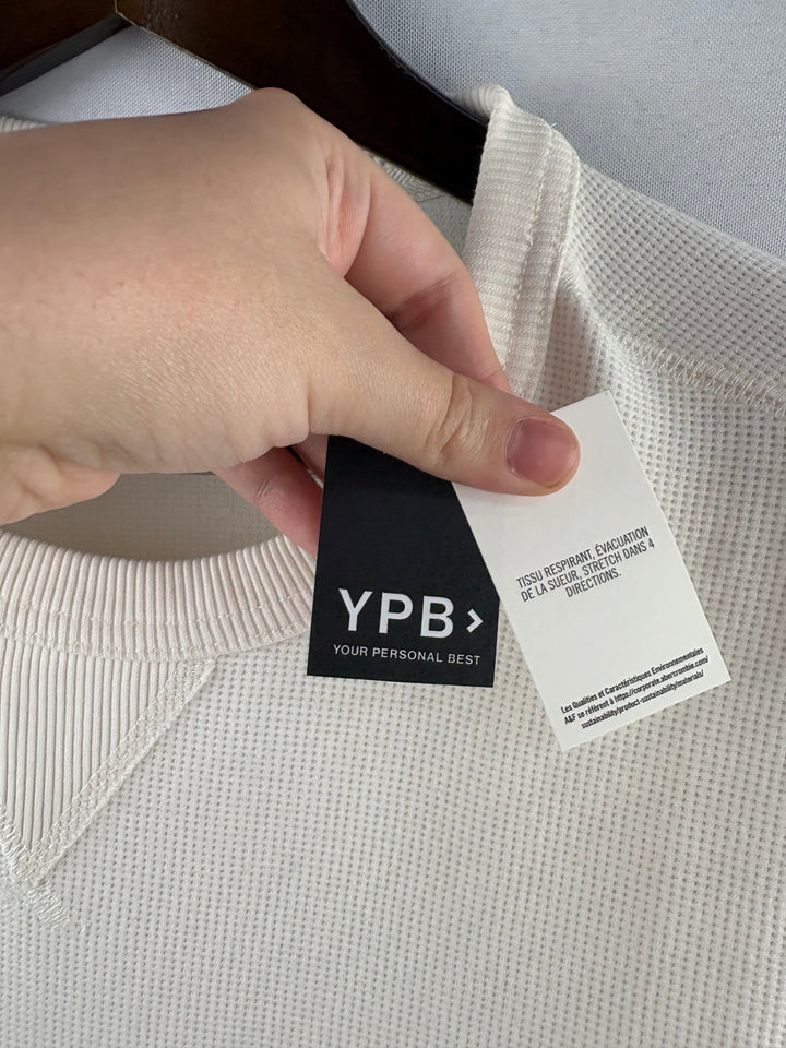 Men’s YPB Medium Cream Long Sleeve Shirt