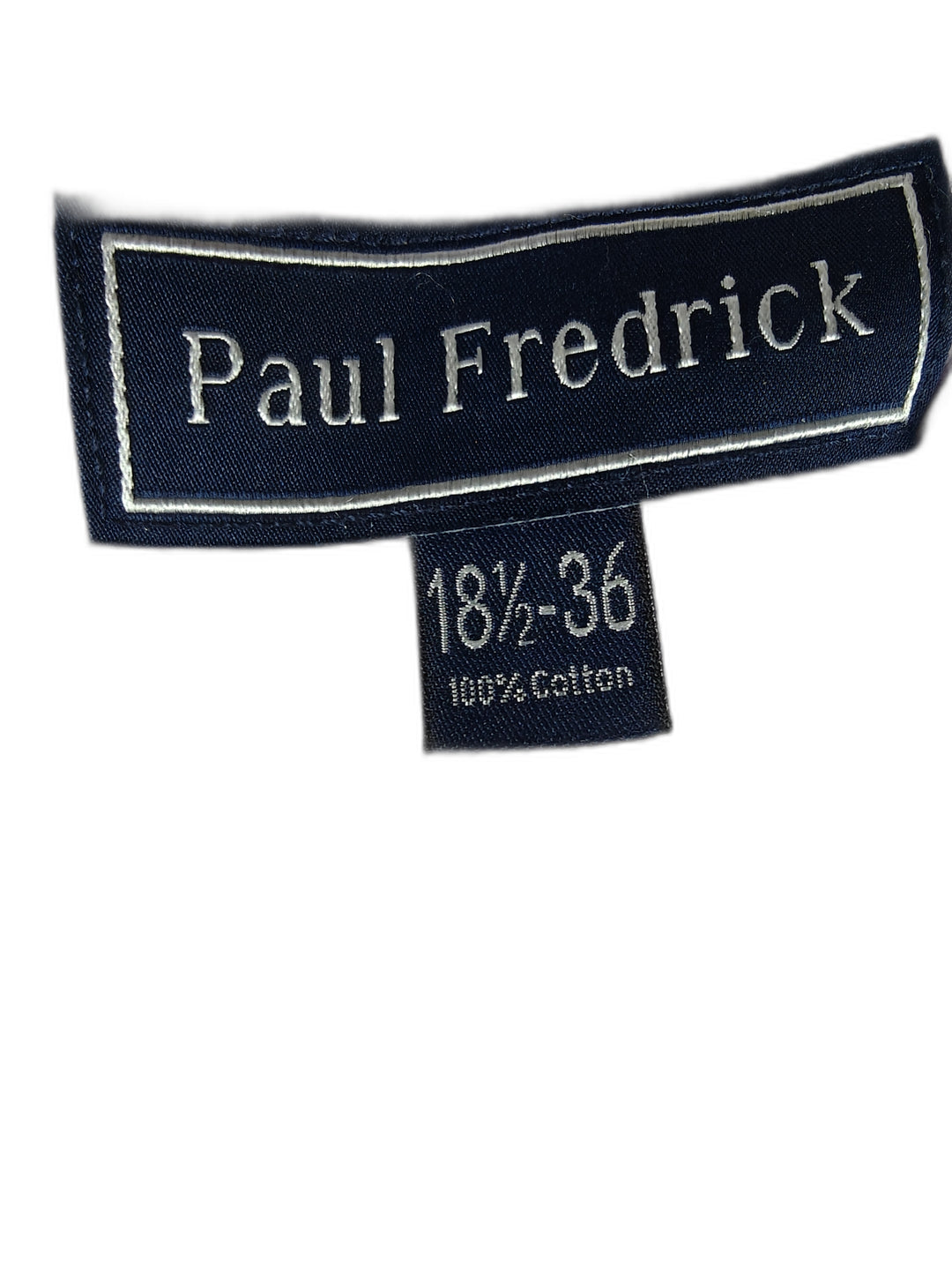 Paul Fredrick 18.5 36 French Cuff Dress Shirt Light Purple Long Staple Cotton
