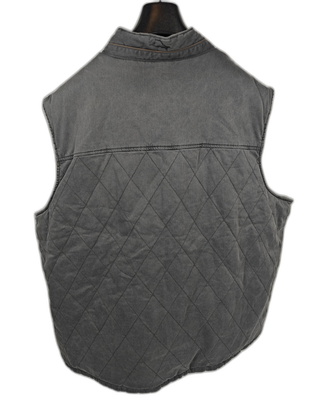Men Tommy Bahama Boracay Reversible Vest Fog Grey 3XL