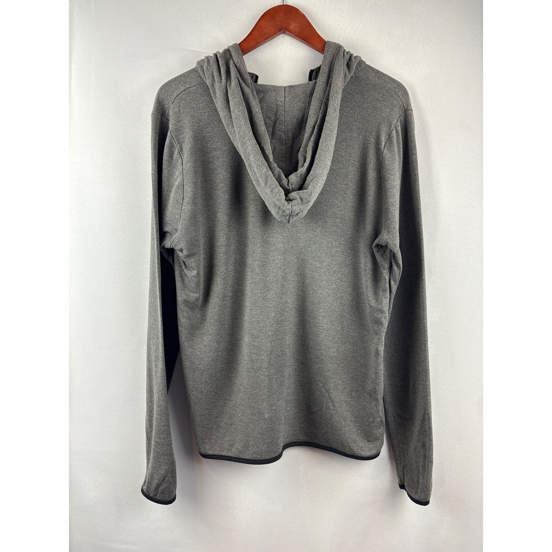 Threads 4 Thought Medium Gray Half-Zip Hoodie
