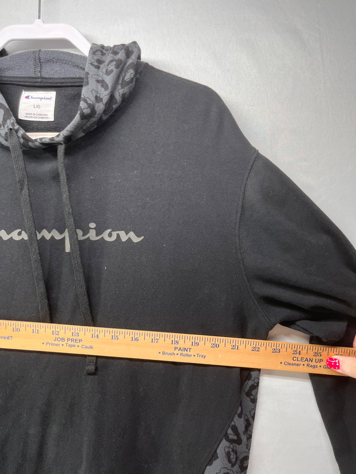 Champion Pullover Hoodie Sweatshirt Casual Athletic Sportswear Logo Hooded Top