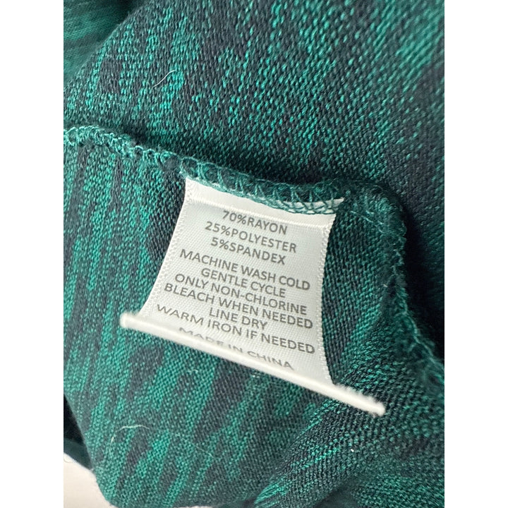Market & Spruce Teal Cardigan Sweater S