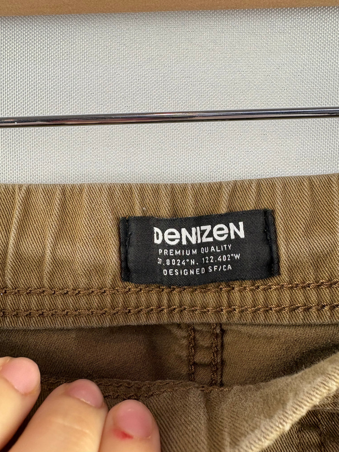 Men’s Denizen Medium Brown Joggers