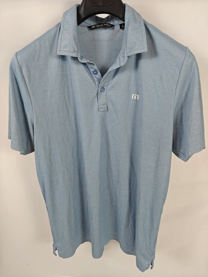 Mens TravisMathew Polo Blue XL