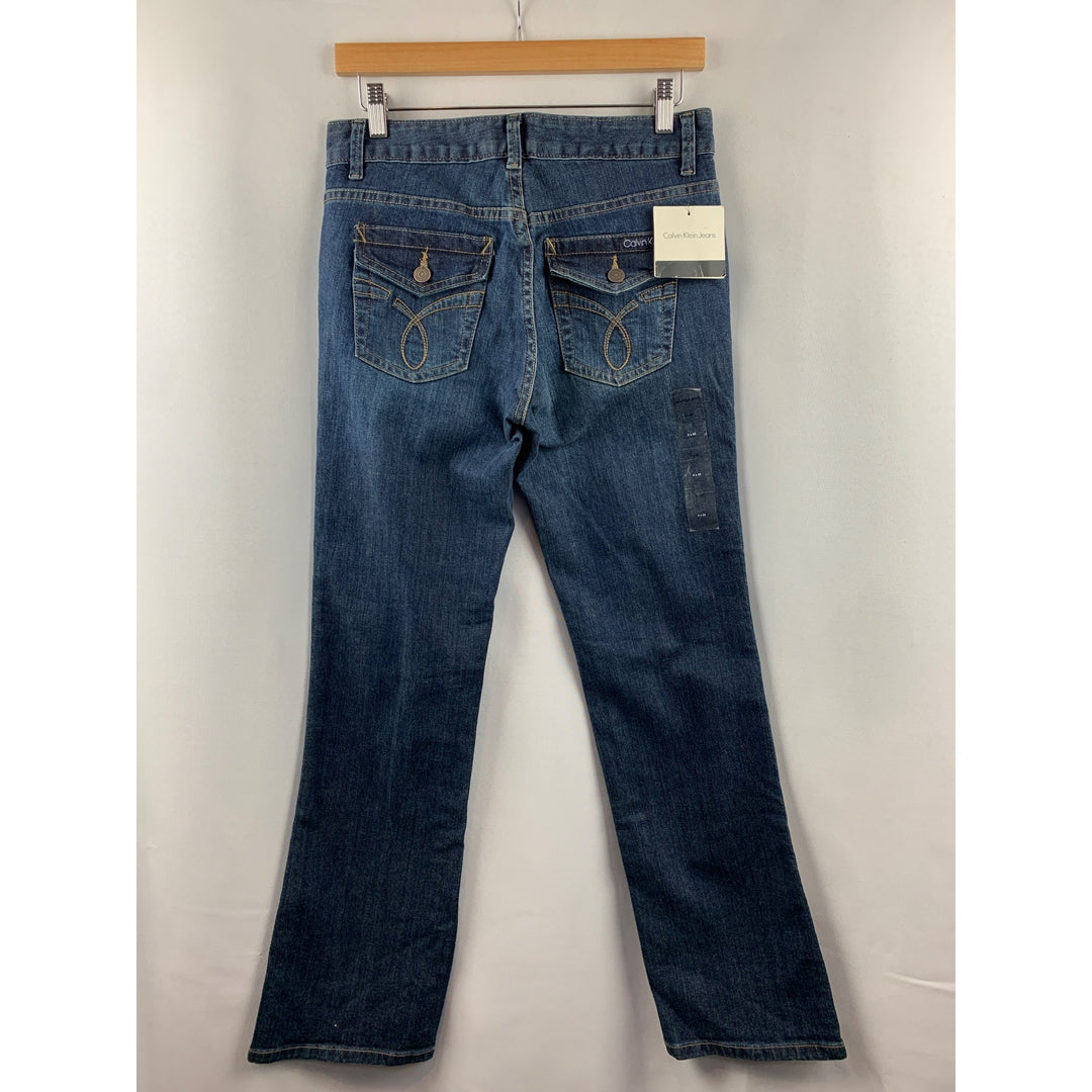 Women's Calvin Klein NWT Blue Bootcut Jeans Size 4