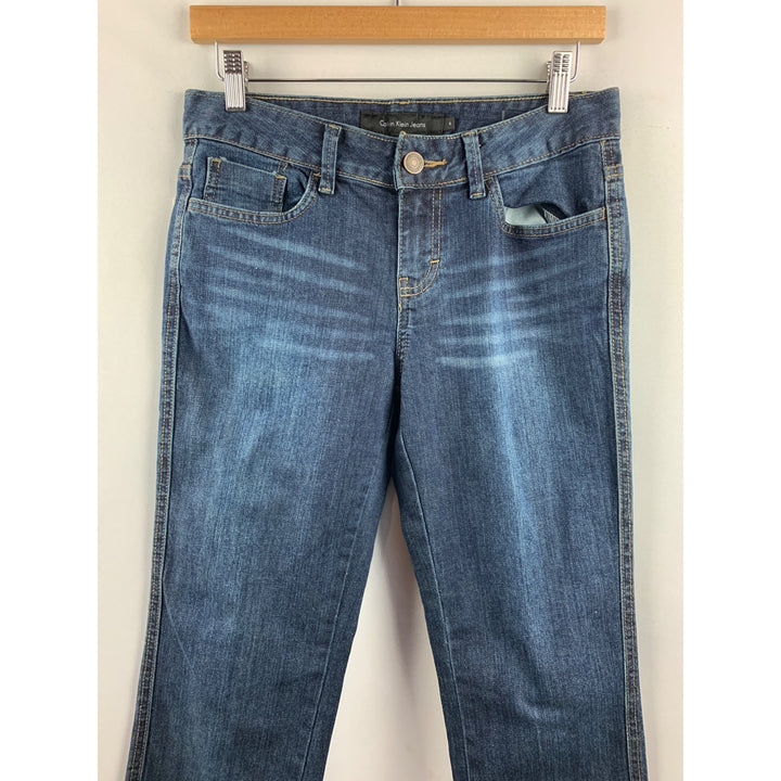 Women's Calvin Klein NWT Blue Bootcut Jeans Size 4