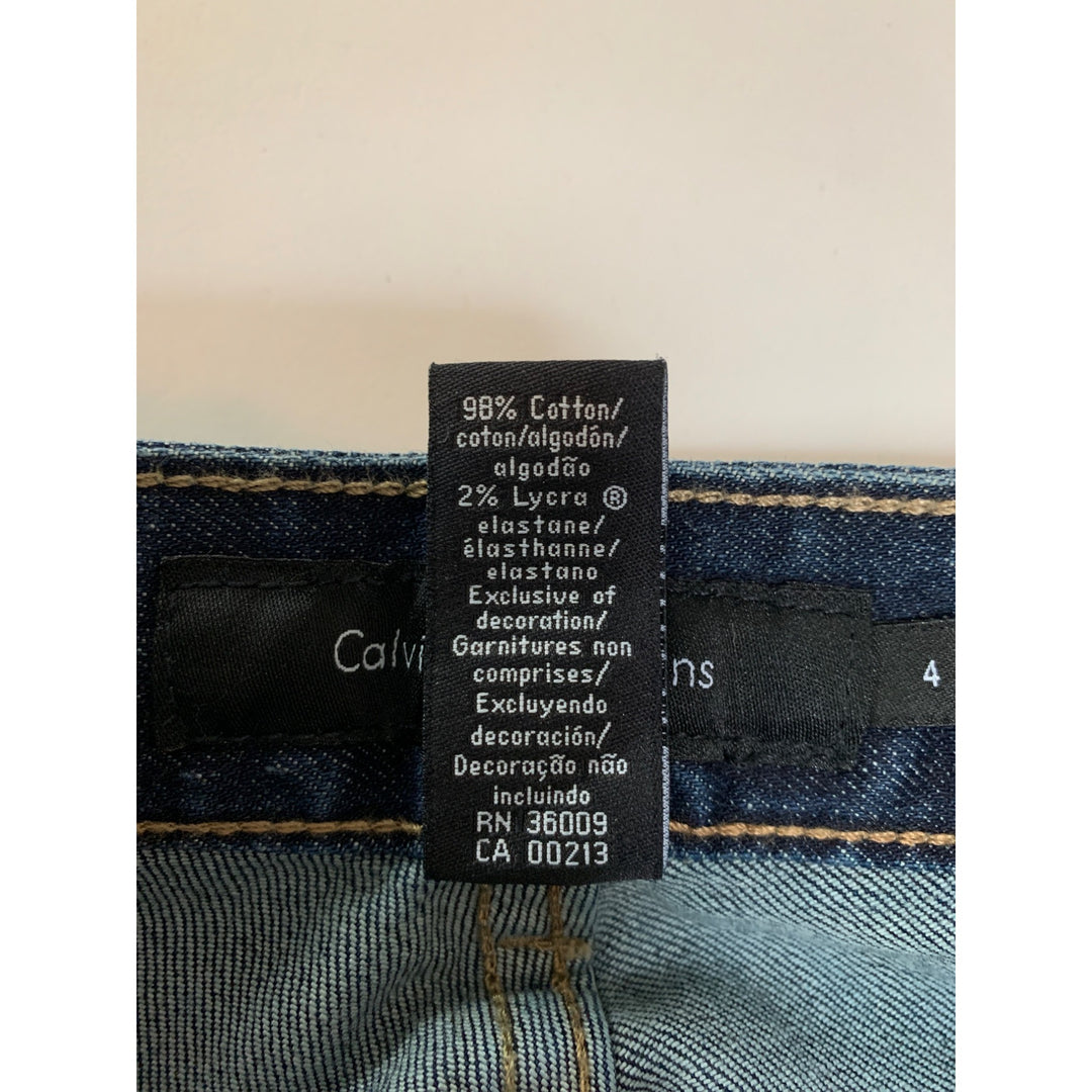 Women's Calvin Klein NWT Blue Bootcut Jeans Size 4