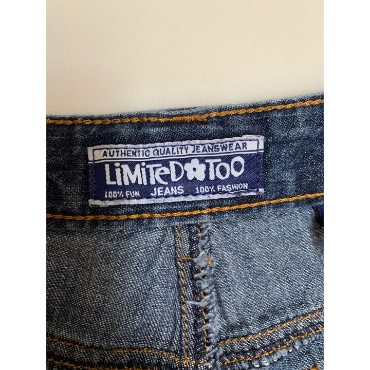 Limited Too Girls Denim Shorts Size 3 Junior
