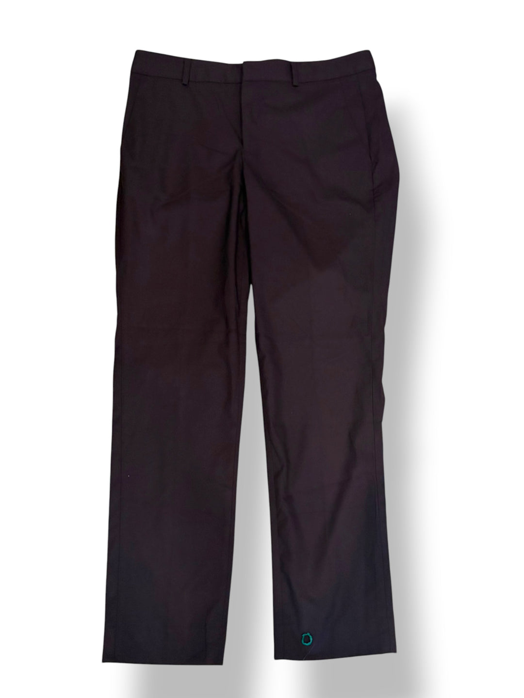 Banana Republic Ryan Burgundy Straight Leg Pants Size 8 NWT Workwear Librarian Chic
