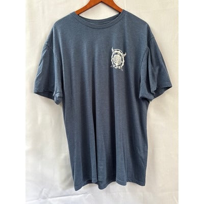 Hawaiian Island Creations T-Shirt 1971 Enjoy The Ride Logo Mens L Cotton Blend Blue