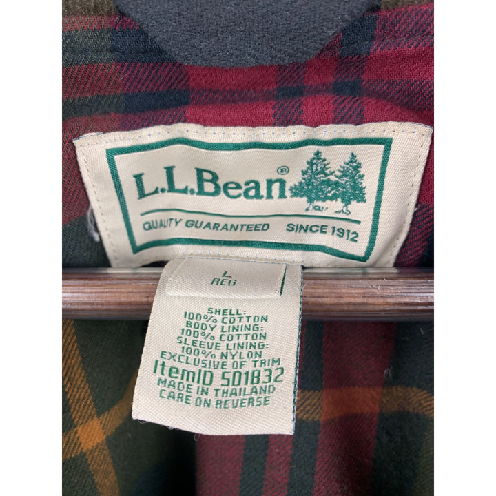 Men’s L.L. Bean Green Heavyweight Jacket Size L(Regular)