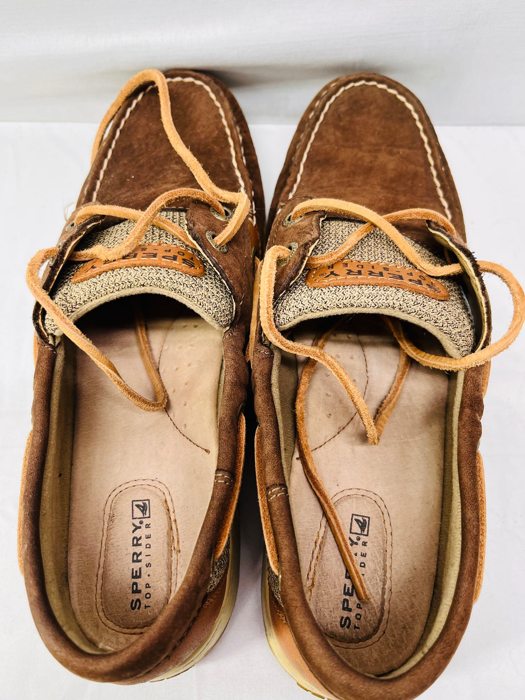 Sperry Top-Sider Speedy Boat Shoes Women's Leather Slip-On Comfort Casual Loafers Size 9