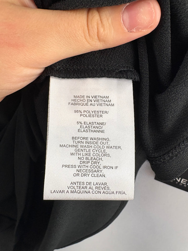 Women’s Jones New York Medium Black Sleeveless Blouse