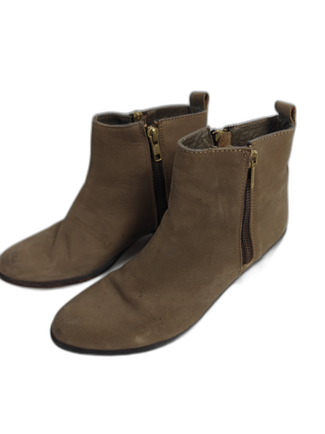 Women Steve Madden Ankle Boots Brown Size 6.5