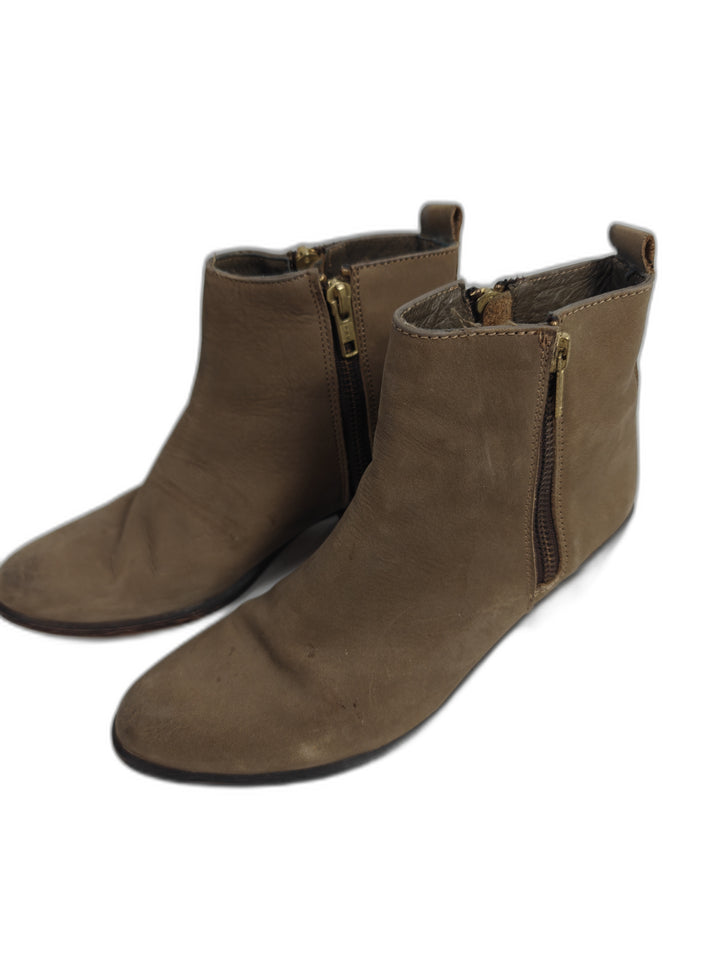 Women Steve Madden Ankle Boots Brown Size 6.5