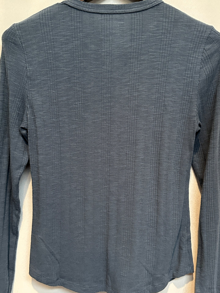 Women’s American Eagle Long Sleeve Top Slate Blue Size Large