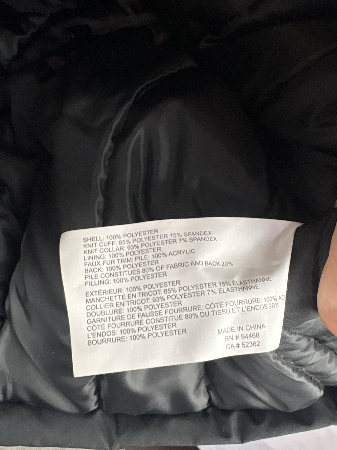 Women’s HFX Small Black Snow/Ski Jackets