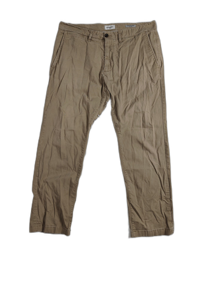 Mens Goodfellow &amp; Co Hennepin Chino Pants Khaki 38x30
