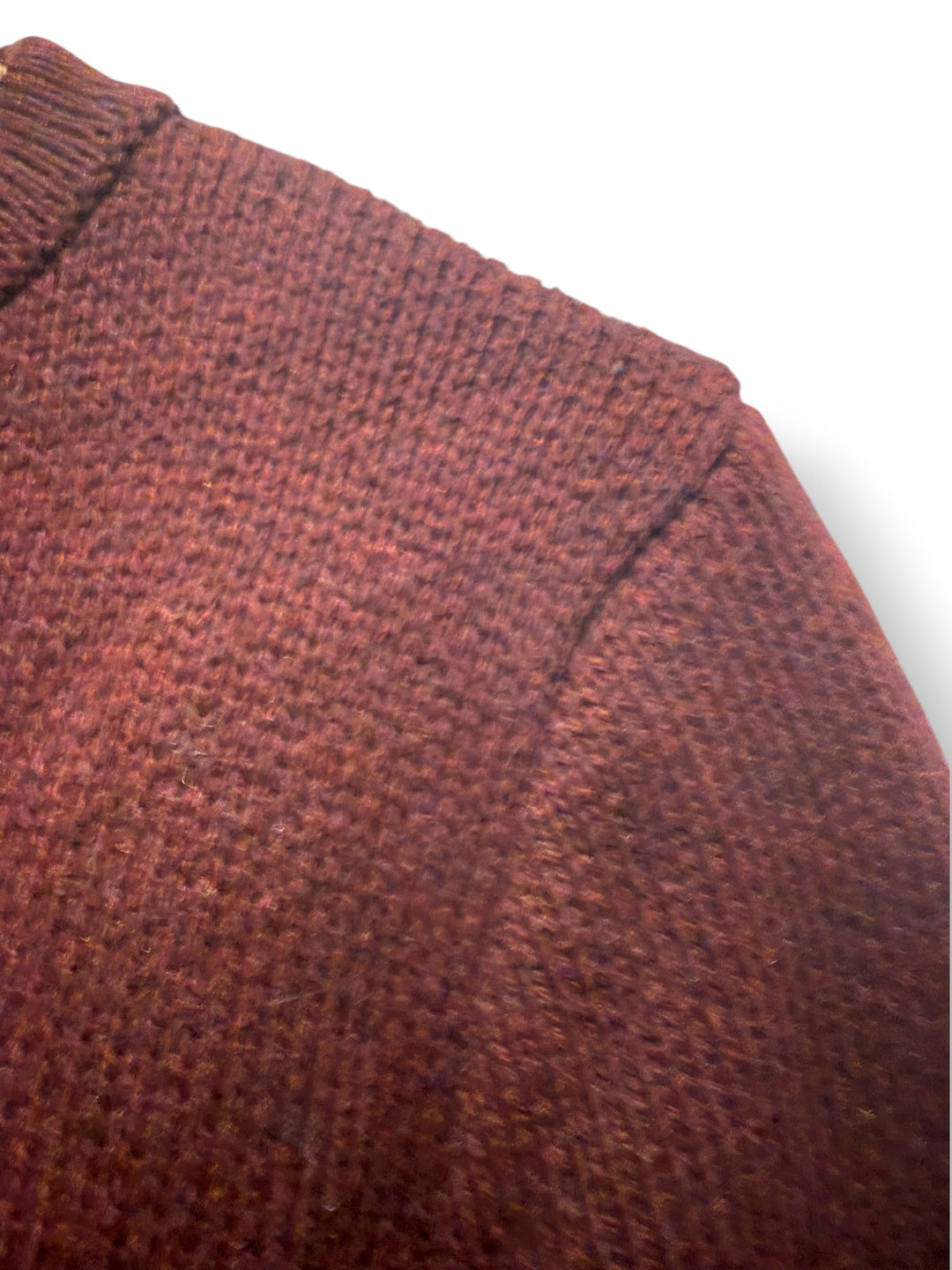 Zara Burgundy Maroon Gold Button Cardigan Sweater Size L NWT Quiet Luxury