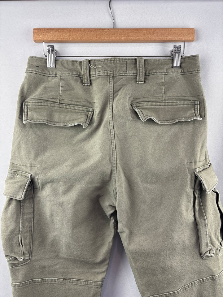 Men’s American Eagle Size 30x30 Army Green Cargo Jeans