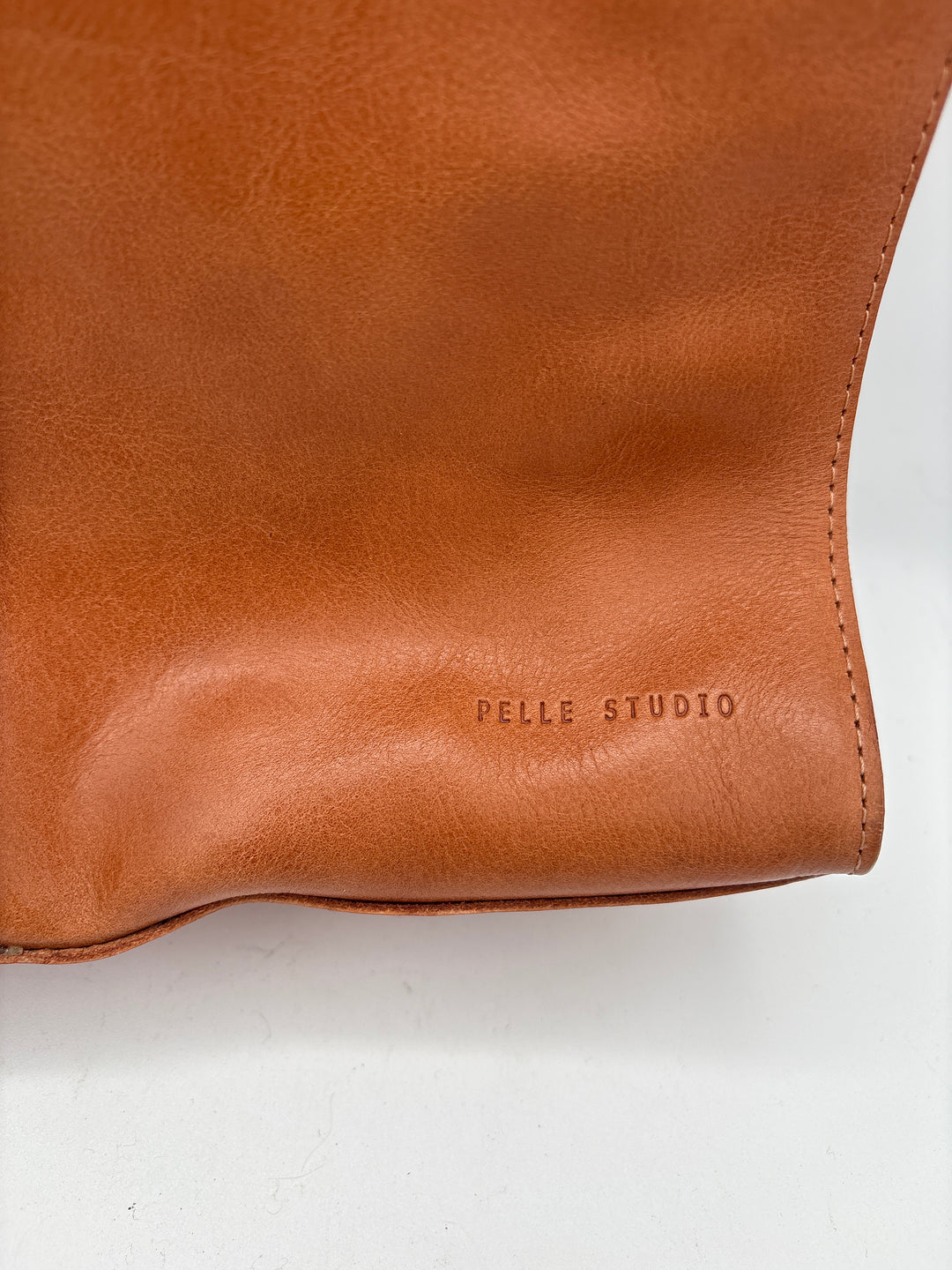 Women’s Pelle Studio Brown Leather Shoulder Purse