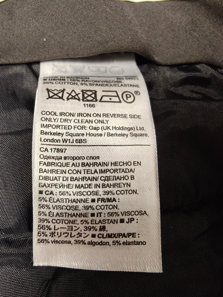 Womens Banana Republic Sloan Dress Pants Black Size 14L