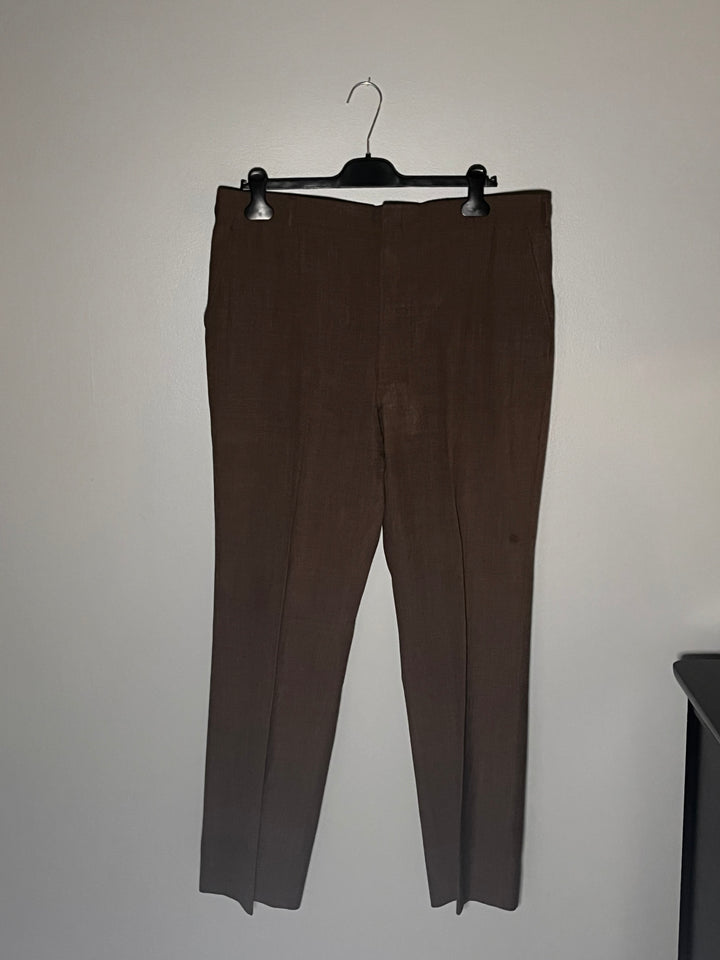 Men's Dark Brown Dress Pants Size Large