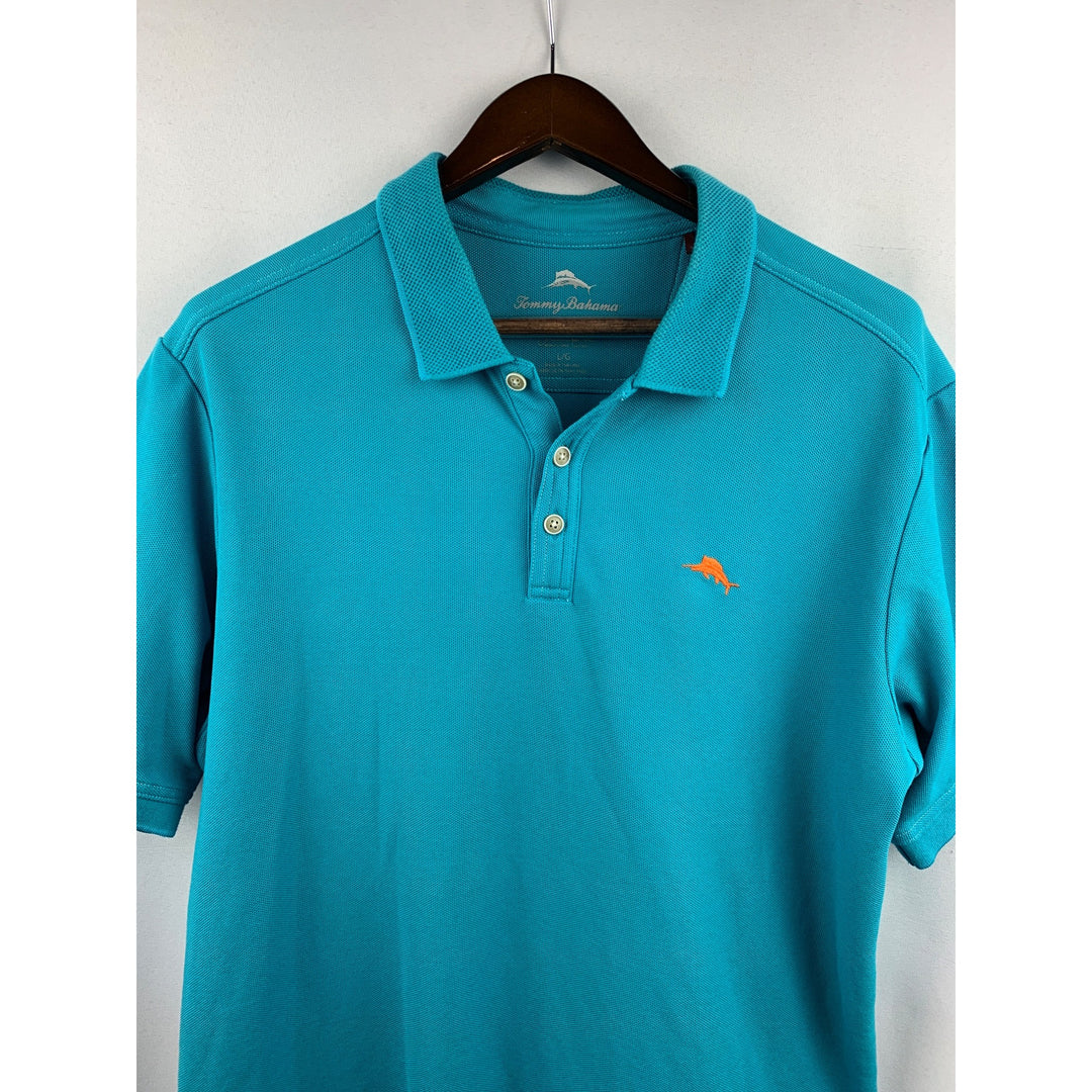 Men’s Tommy Bahama Blue Button Up Shirt Size L