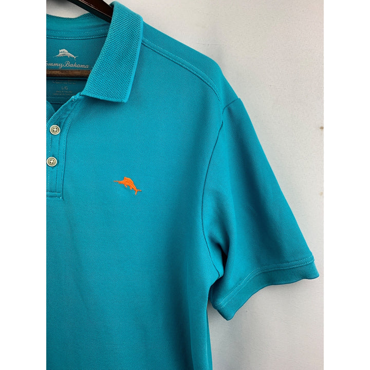 Men’s Tommy Bahama Blue Button Up Shirt Size L