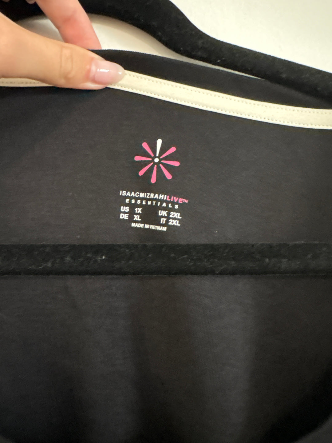 Issac Mizrahi Black Long Sleeve