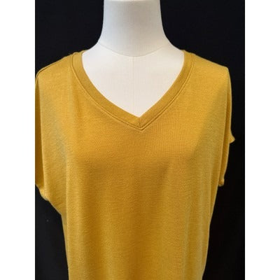 Women’s Orvis Classic Collection Mustard Yellow Sz L