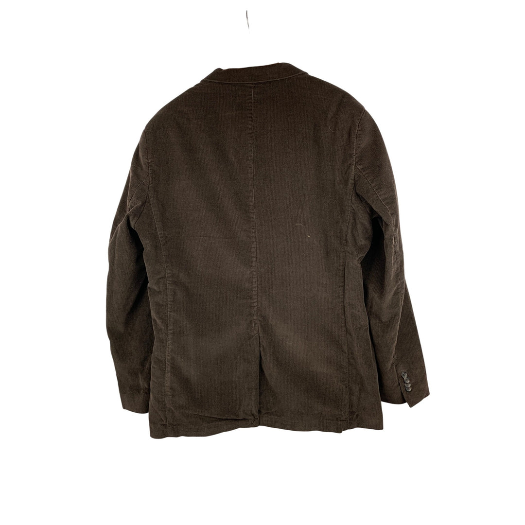 Joseph Abboud Mens Corduroy Blazer XL Brown