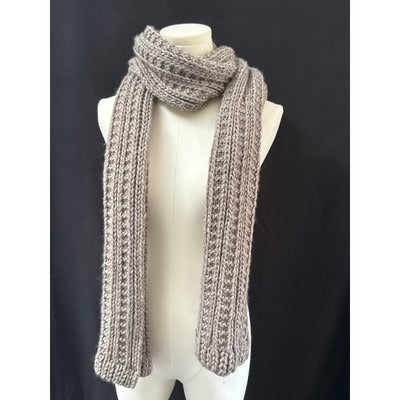 Hand-Knitted Italian Scarf