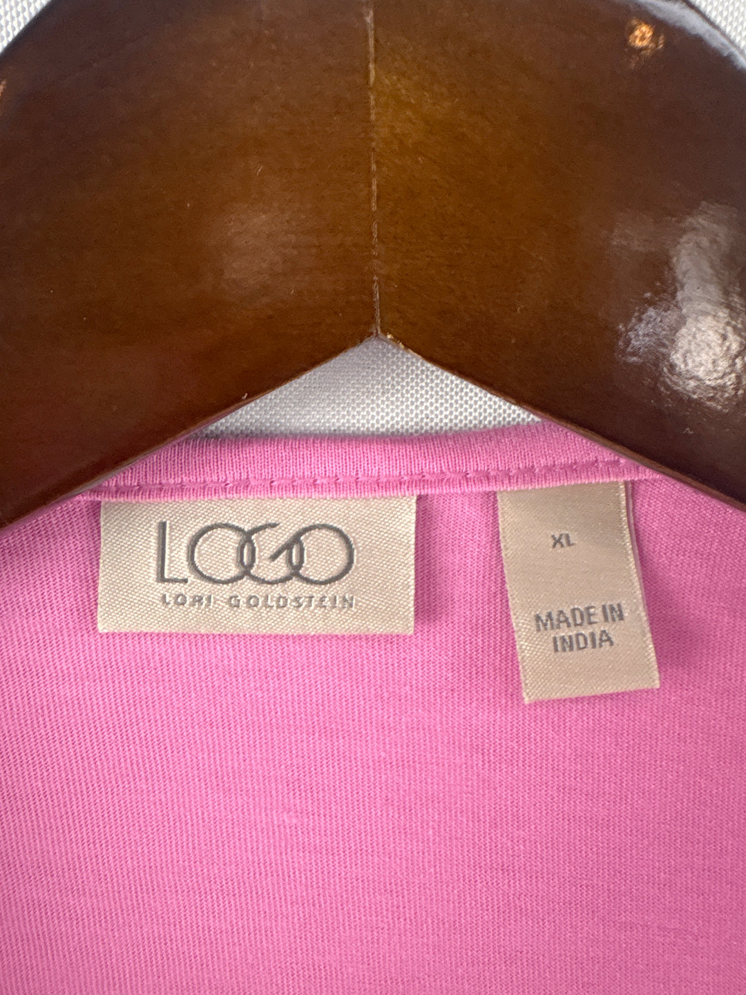 Women’s LOGO Lori Goldstein XL Bubblegum Pink Maxi Dress