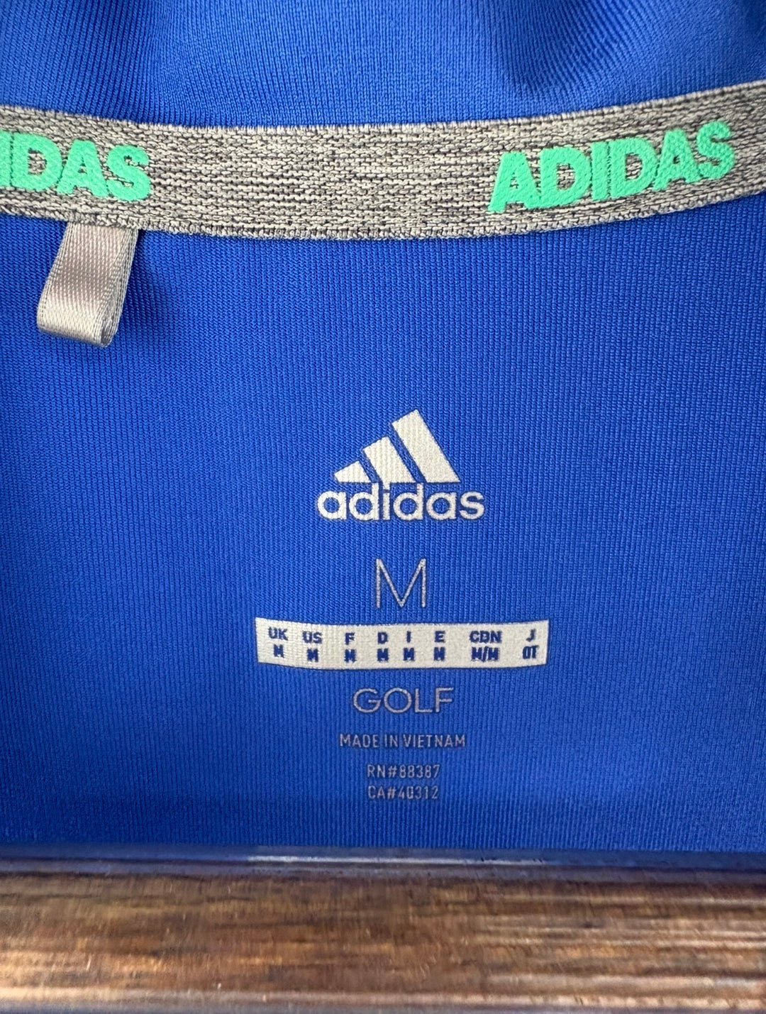 Women’s Adidas Medium Periwinkle Golf Tank