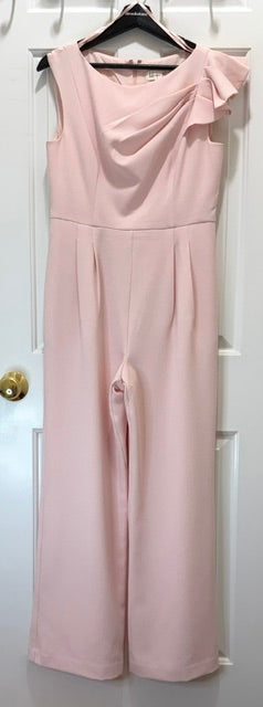 Harper Rose Pale Pink Wide‑Leg Jumpsuit -Sz 8P