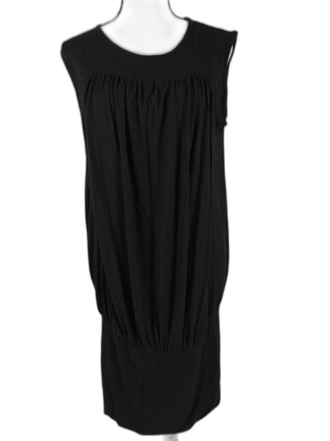 Women’s Savi Mom Sleeveless Black Knit Shift Dress Size Medium