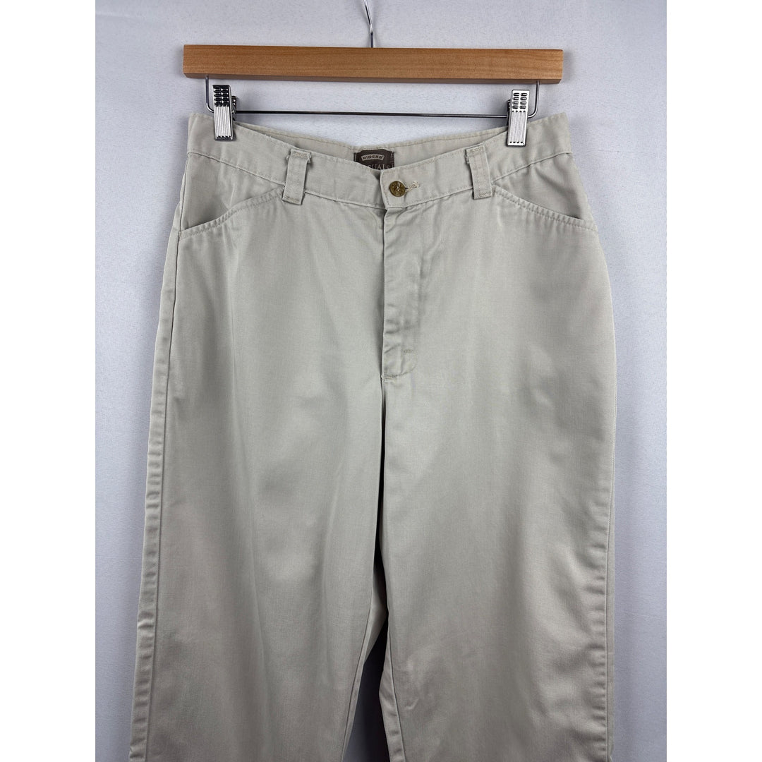 Women’s Riders Casual Medium 100% Cotton Khaki Pants
