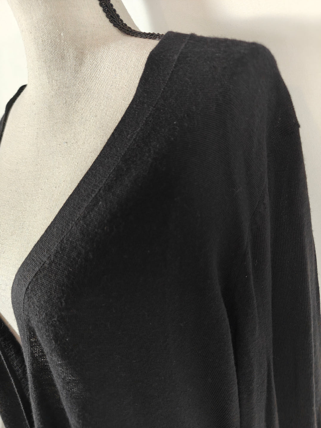 Women Ann Taylor Cardigan Black XXL