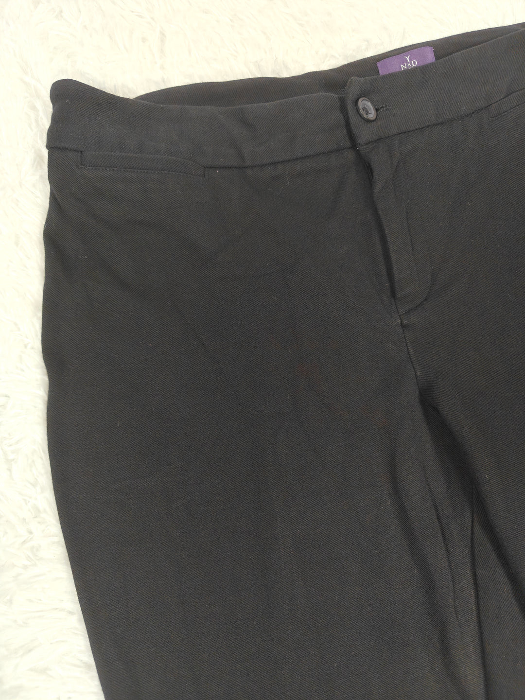 Womens NYDJ Dress Pants Black Size 12