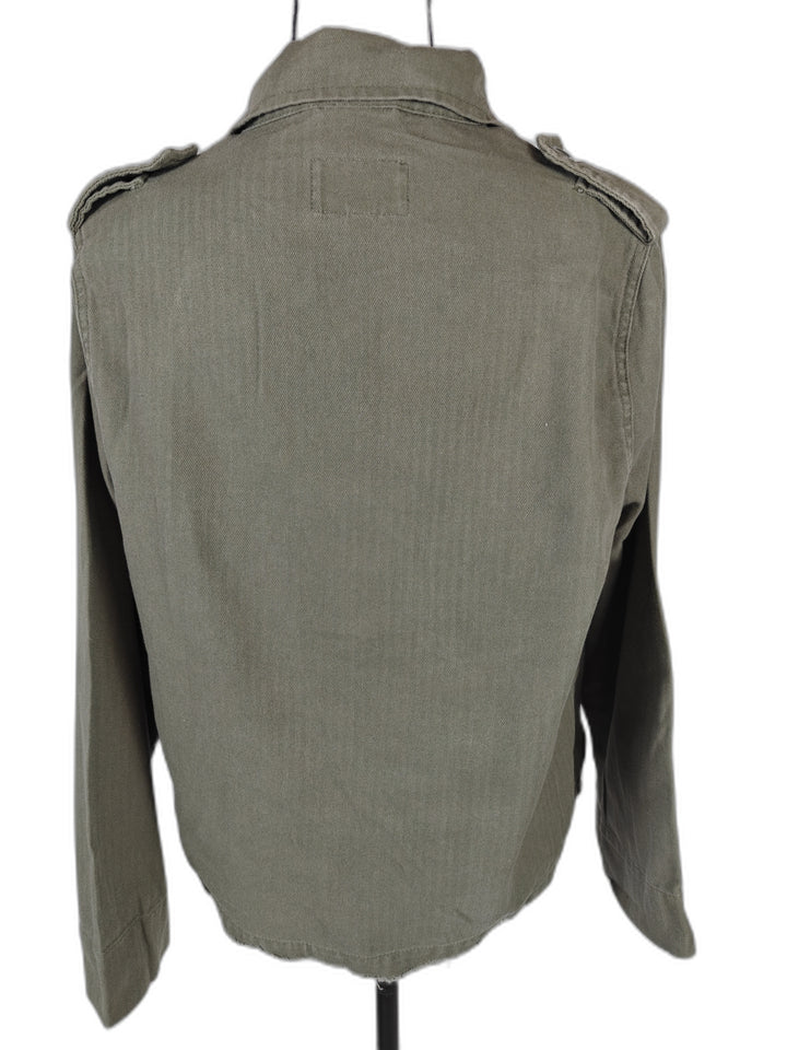 Womens Universal Thread Utility Jacket Olive Green S