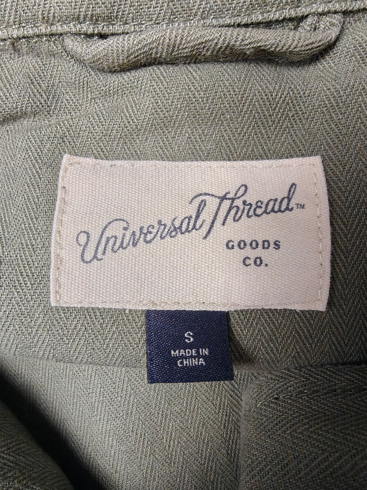 Womens Universal Thread Utility Jacket Olive Green S