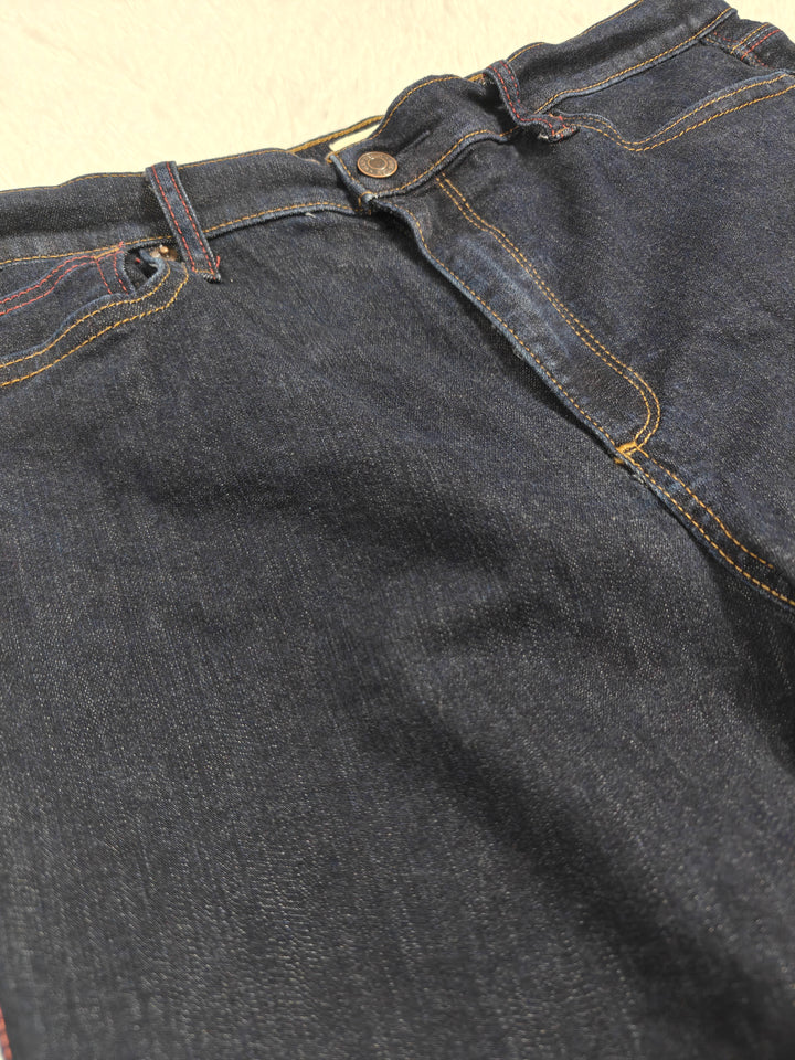 Womens Gap 1969 True Skinny High Rise Jeans Dark Indigo Size 32 Tall
